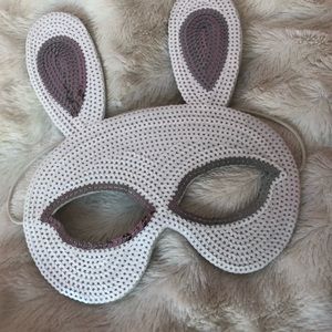 Sequin Bunny Mask